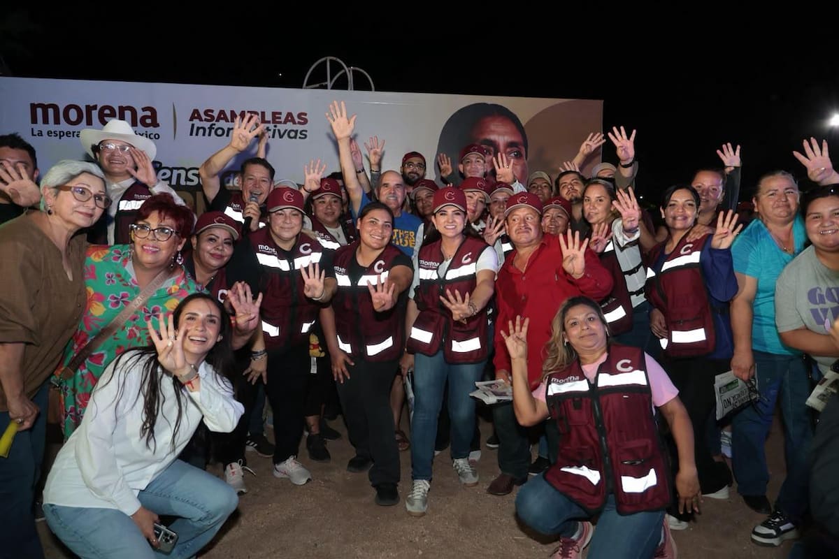 La 4T se sustenta en el pueblo y en colonias como la Adolfo de la Huerta: Célida López