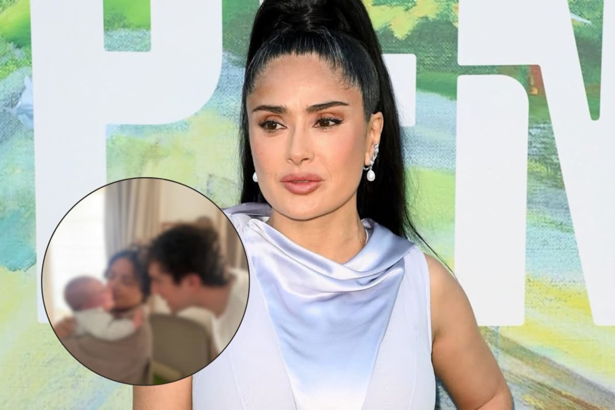 Salma Hayek ya es abuela: así se llama el bebé que llegó a la familia Pinault