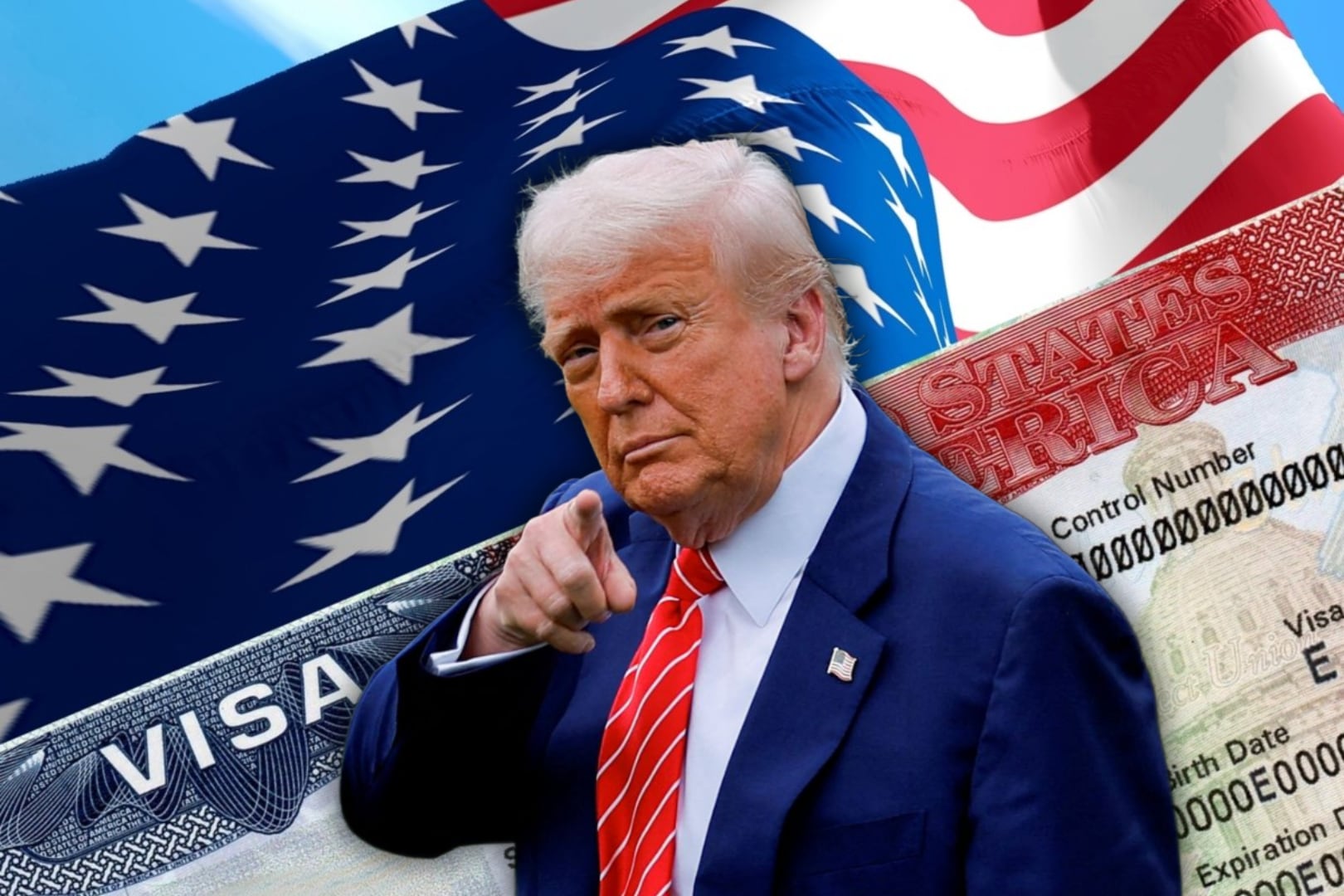 Juez falló en contra de Trump y sus normas para endurecer visas para extranjeros en los Estados Unidos