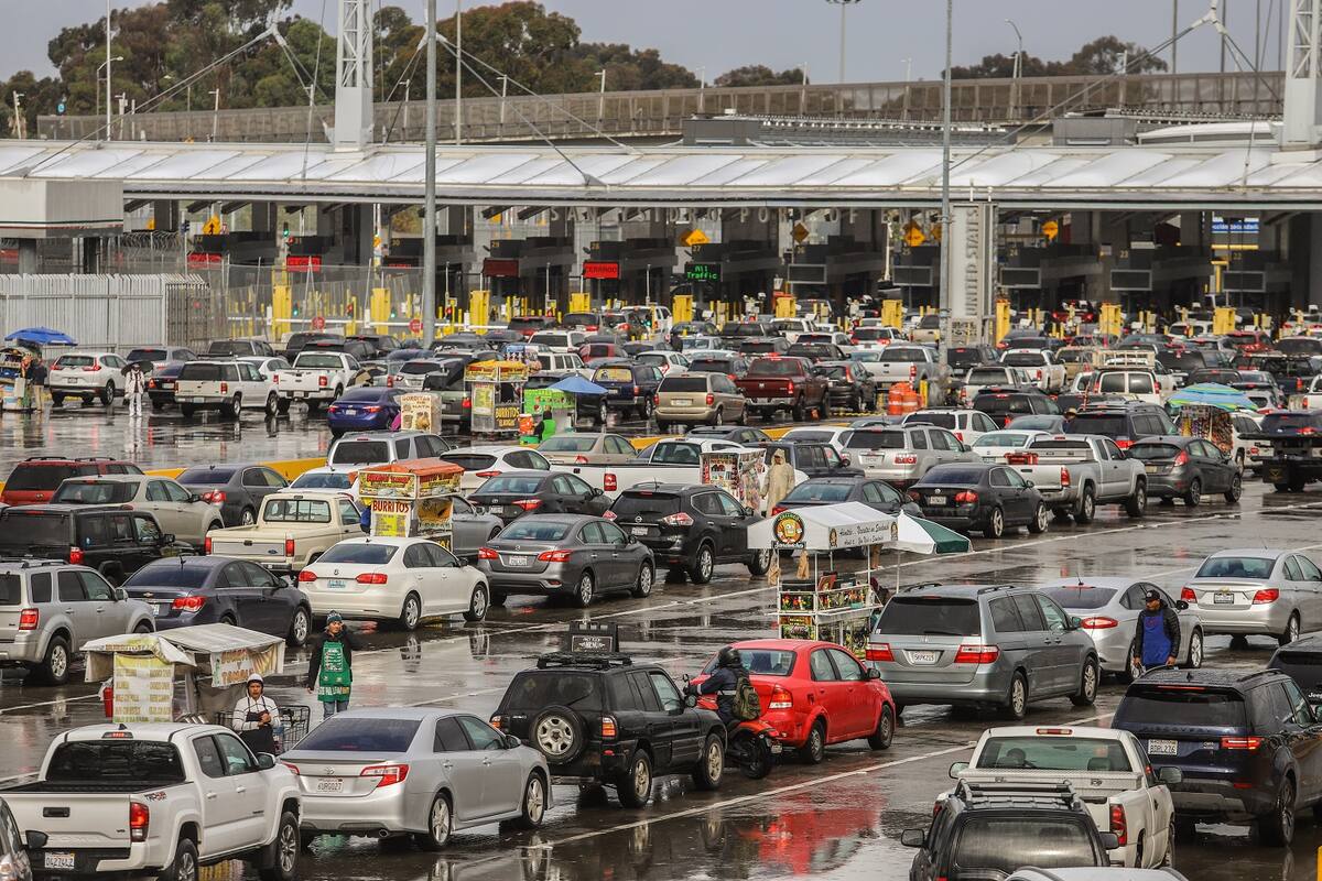¿Cómo está la línea hoy 24 de junio en Otay y San Ysidro?