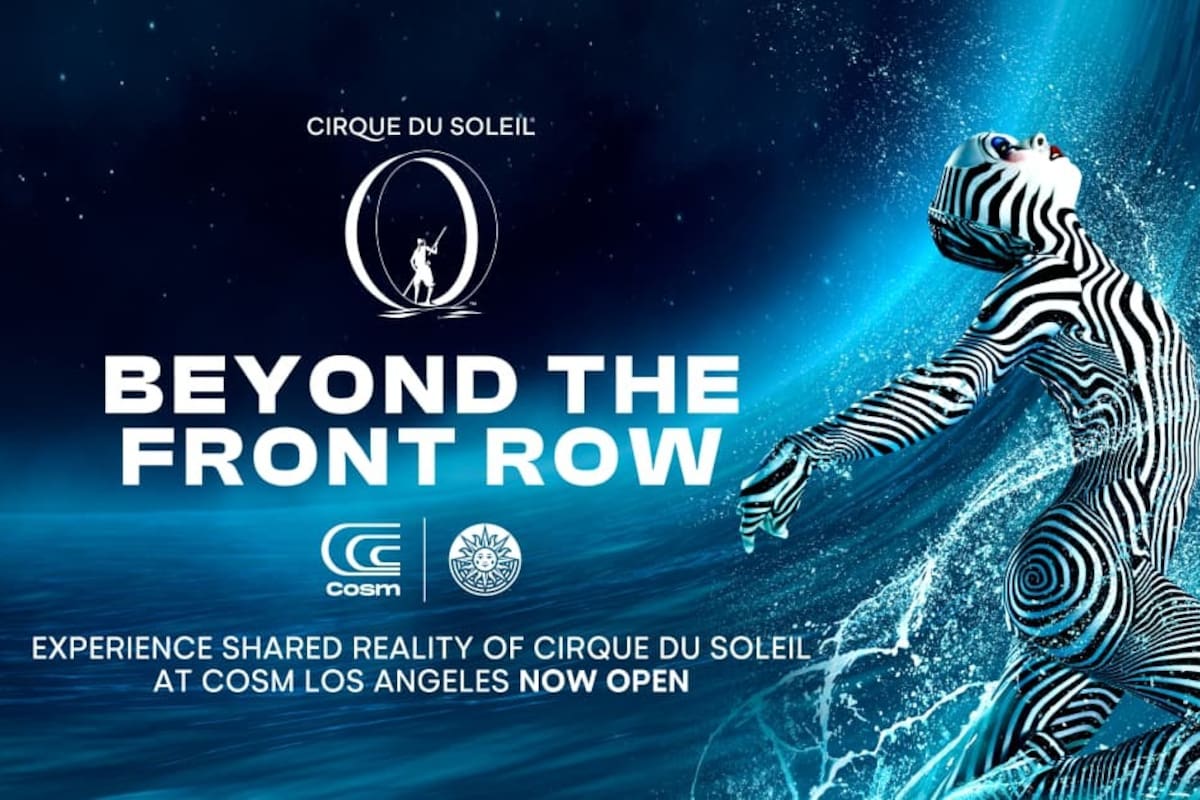 Cirque du Soleil presenta “O” en Los Ángeles con una experiencia inmersiva en Cosm Shared Reality