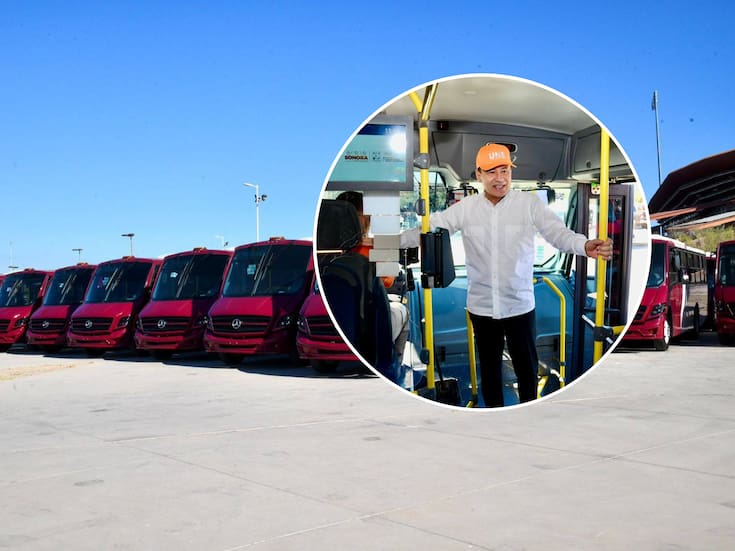 Se renueva transporte público en Sonora con 420 nuevas unidades y sistema de credencialización para mejorar la movilidad urbana
