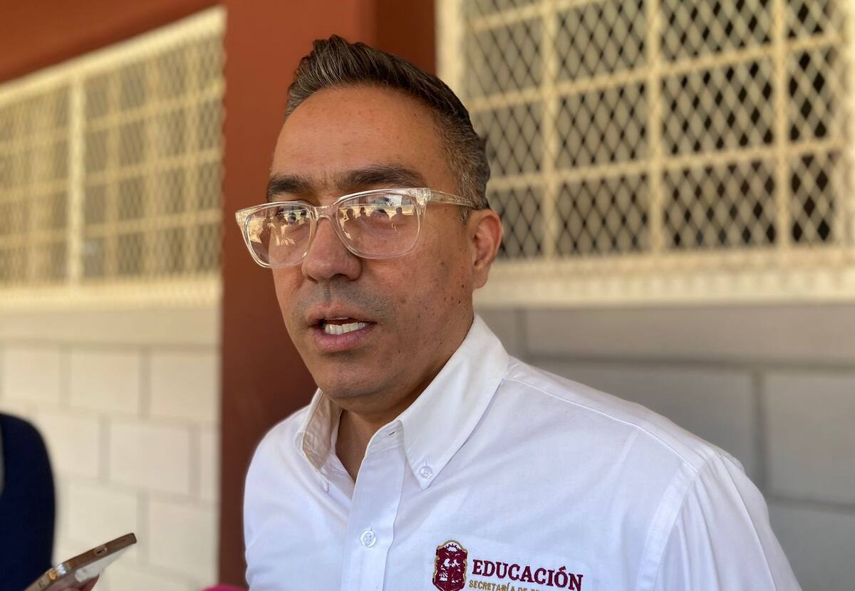 Luis Gallego Cortés, titular de la Secretaría de Educación del Estado.