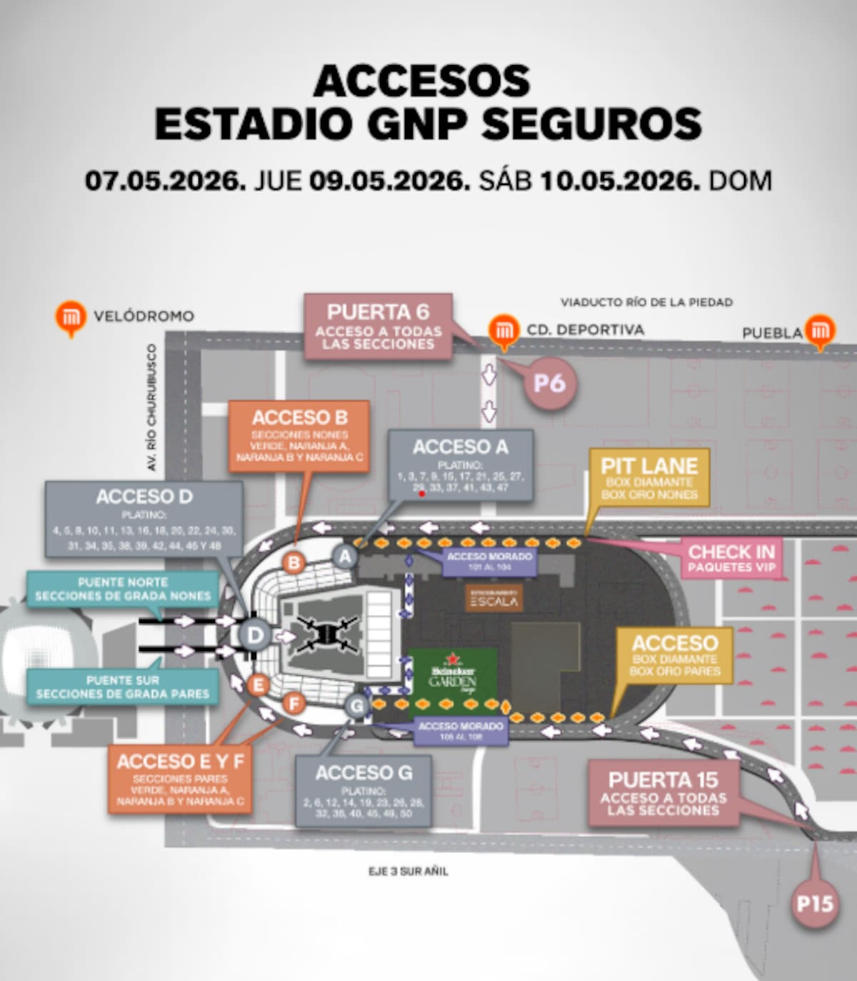 Foto: Sitio Web Estadio GNP Seguros