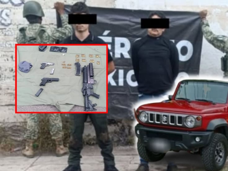 Aseguran armas y capturan a tres civiles tras operativos en Culiacán