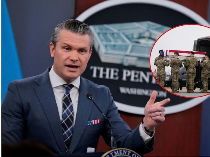 Pete Hegseth usó una conversación con su hijo de 13 años para explicar y defender la guerra de Trump en Irán y afirmó que los soldados de EEUU murieron “por su generación”, en medio de 13 bajas y un conflicto sin plazo definido