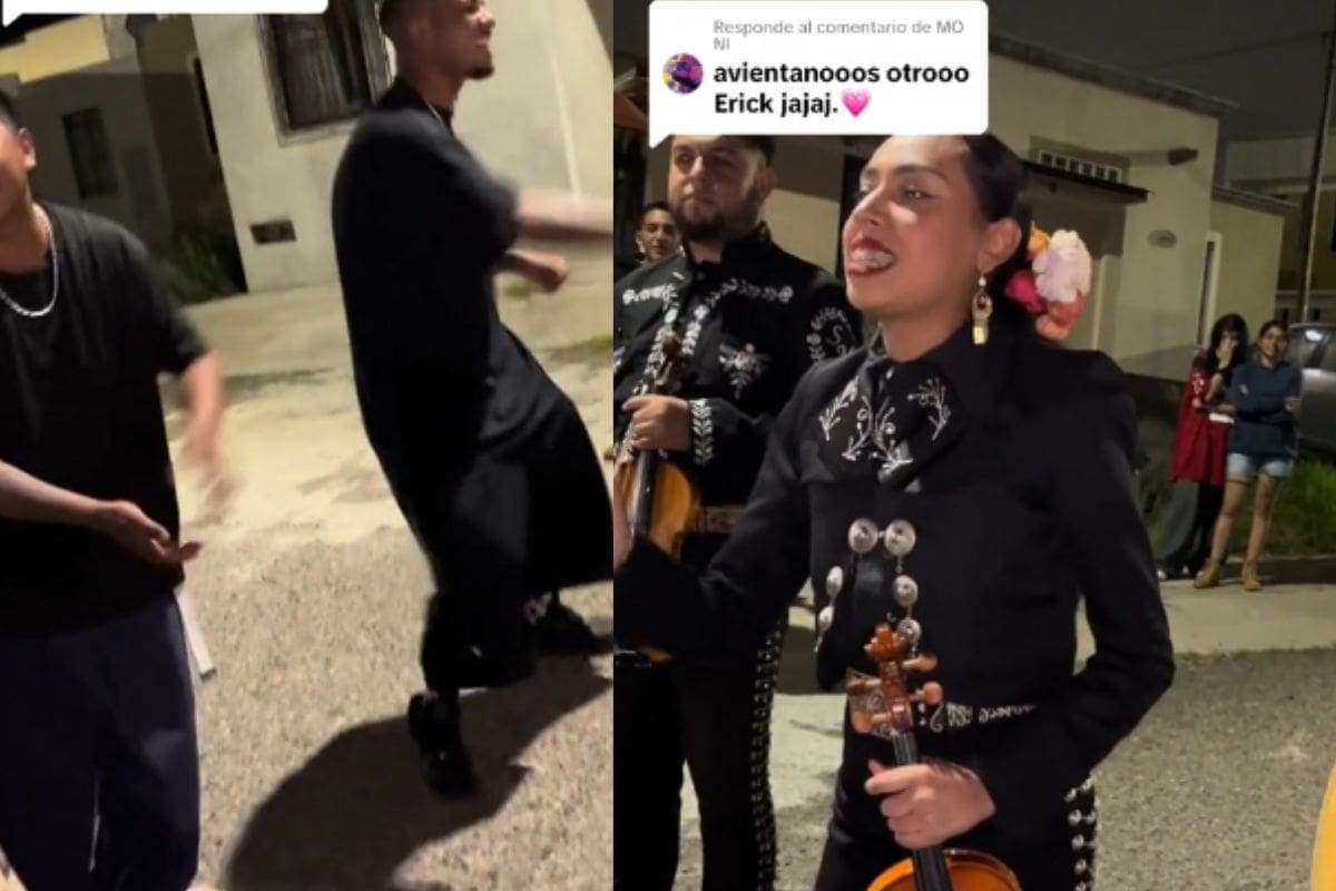 Cholos y mariachis se enfrentan cantando “El mono de alambre” y se hacen viral en TikTok