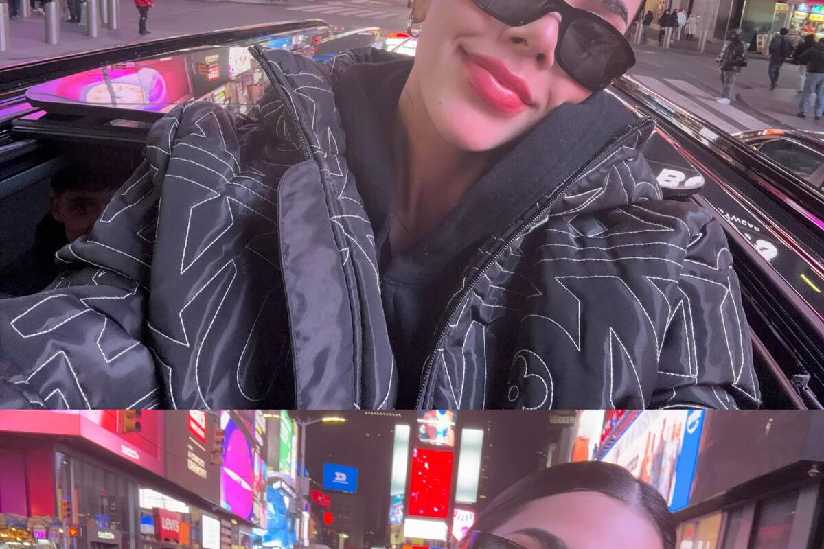 Peso Pluma aparece escondido en esta foto de Kenia Os y el internet no lo dejó pasar