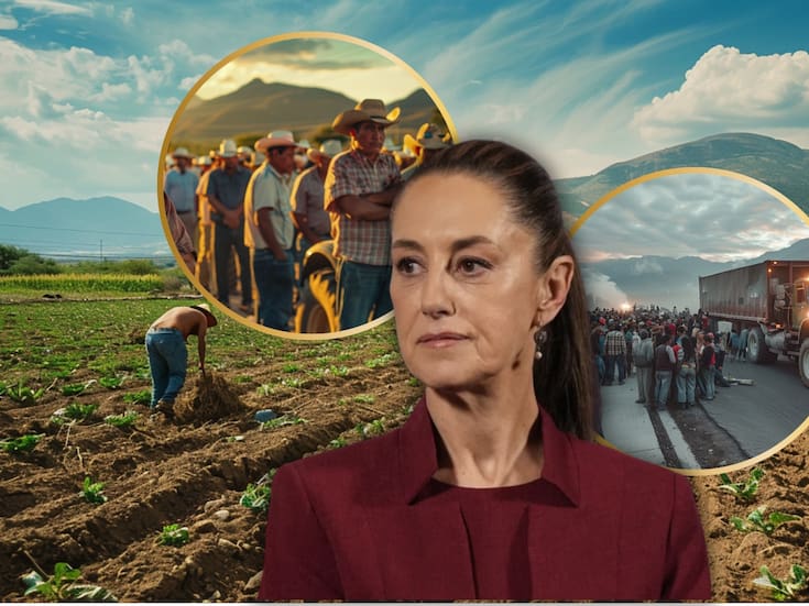 Sheinbaum descarta movilización campesina generalizada en Navidad y Año Nuevo y afirma que el diálogo es con organizaciones específicas, no con el campo en su conjunto
