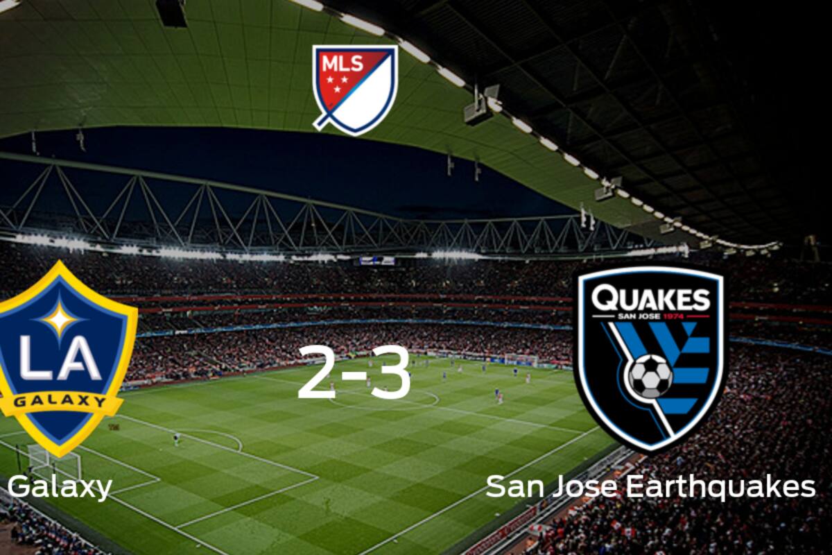 San Jose Earthquakes suma tres puntos a su casillero frente a LA Galaxy (3-2)