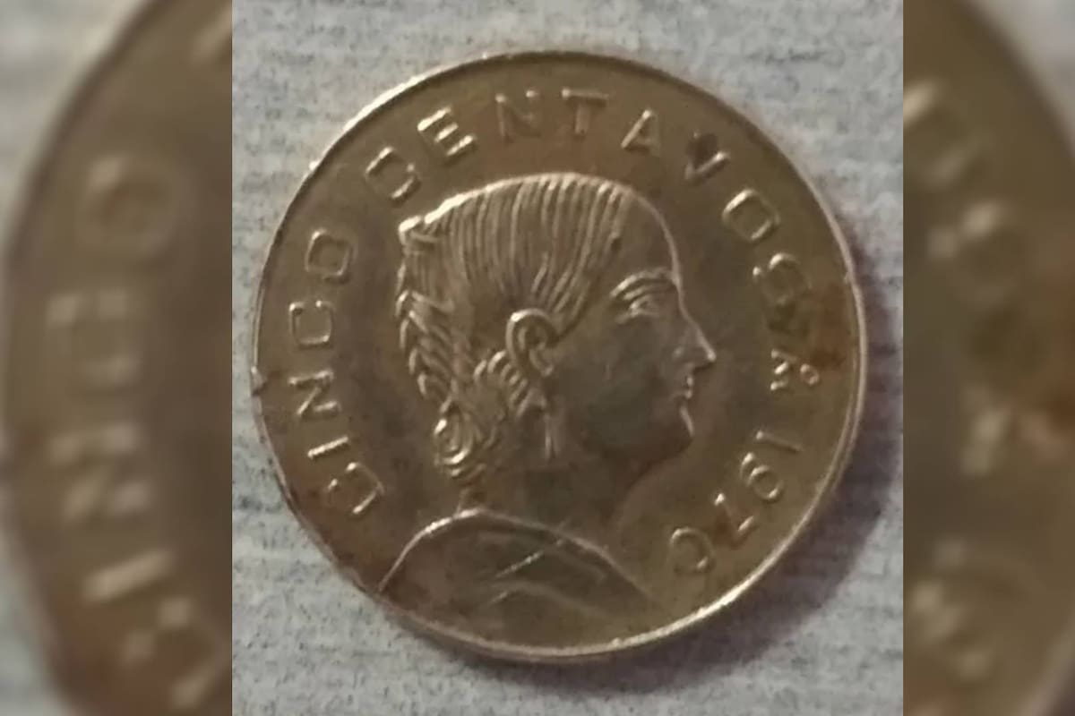 Características de la moneda de cinco centavos que se ofrece hasta por 14 mil pesos en internet
