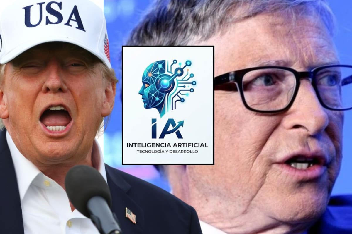 Bill Gates cuestiona a Trump luego que calificara como un “engaño” las afirmaciones sobre posibles daños graves derivados de la IA