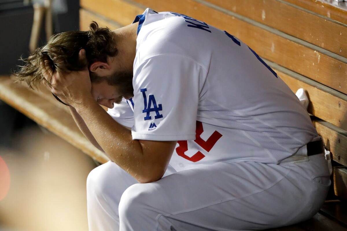 Clayton Kershaw habló sobre su mal rendimiento en postemporada
