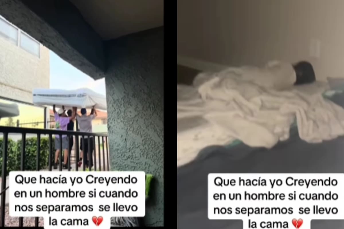 “Lo peor es que sus amigos lo ayudan a llevárselo”: joven expone cómo su exnovio se lleva su colchón tras la separación y la deja durmiendo en el suelo