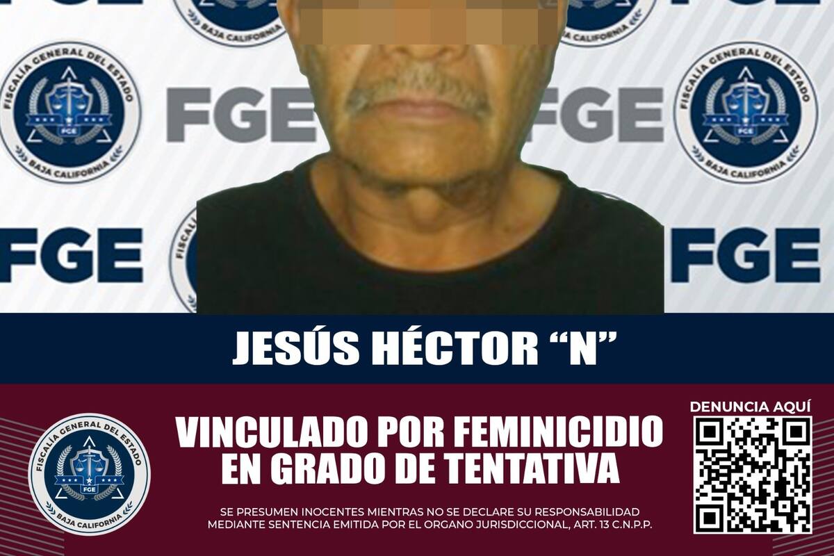 Aprisionan a hombre acusado de intento de feminicidio