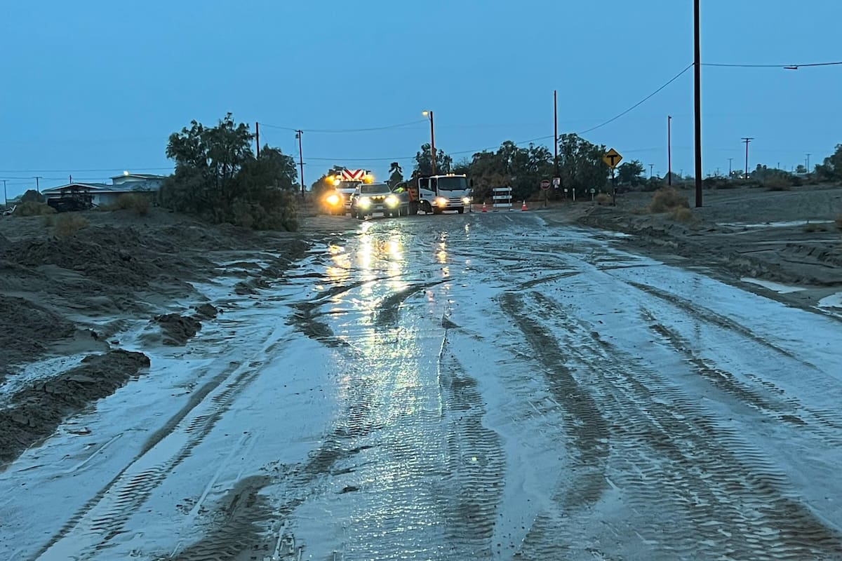 Posibles tormentas aisladas este fin de semana en el Valle Imperial