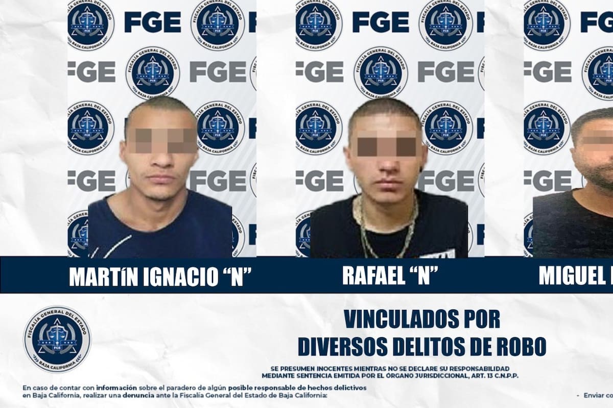 Vinculan a proceso a tres hombres por robos con violencia en tienda y casa de cambio