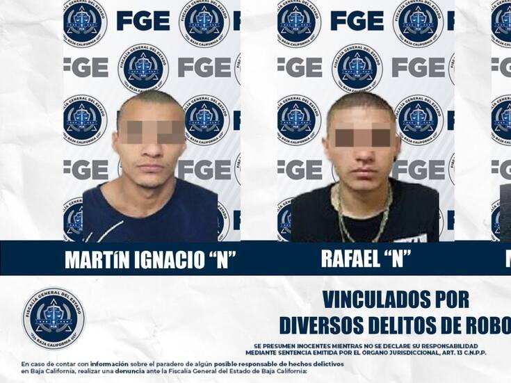 Vinculan a proceso a tres hombres por robos con violencia en tienda y casa de cambio
