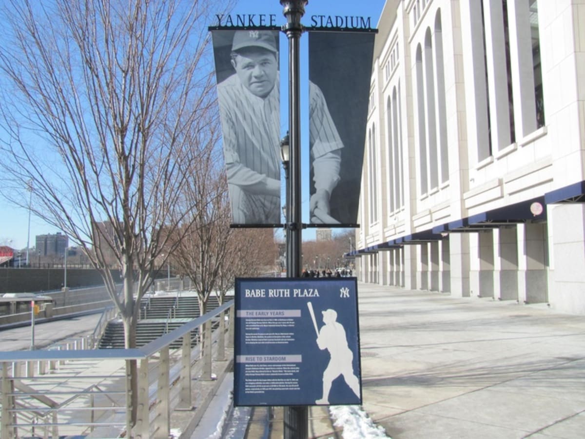 Babe Ruth Plaza en Yankee Stadium. (Foto: Redes sociales)