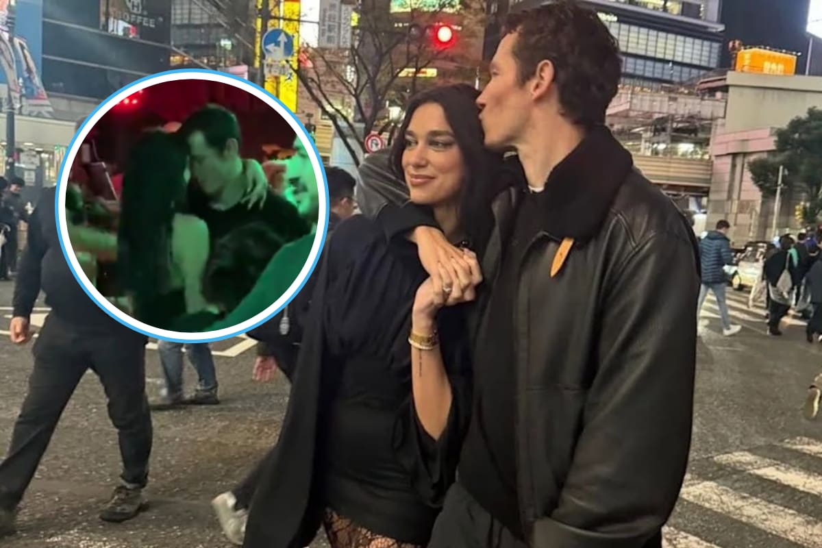 Dua Lipa y Callum Turner son captados bailando románticamente en CDMX