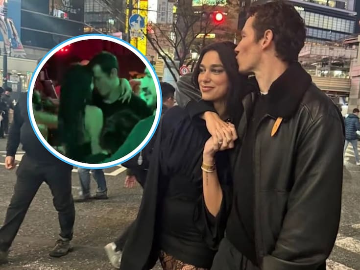 Dua Lipa y Callum Turner son captados bailando románticamente en CDMX