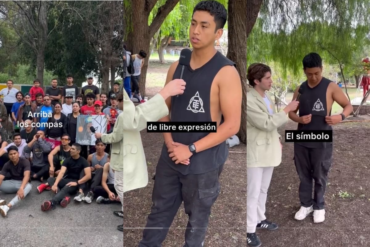 Seguidores de ‘El Temach’ se reúnen en parque y defienden al influencer