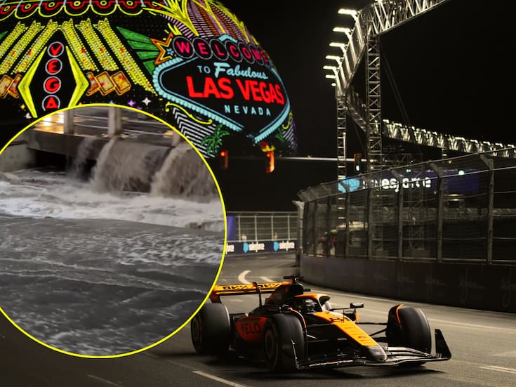 Fuertes lluvias ponen en riesgo el Gran Premio de Las Vegas