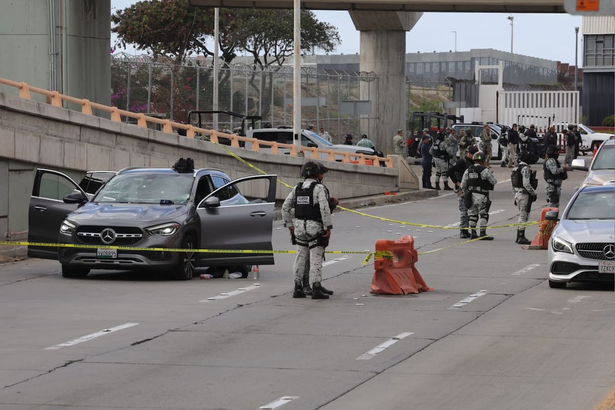Autoridades neutralizan a balazos a hombre que ignoró instrucciones en la Garita de San Ysidro