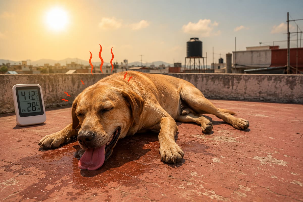 Onda de calor en México: Las multas y penas que puedes recibir por dejar perros en azoteas sin sombra ni agua