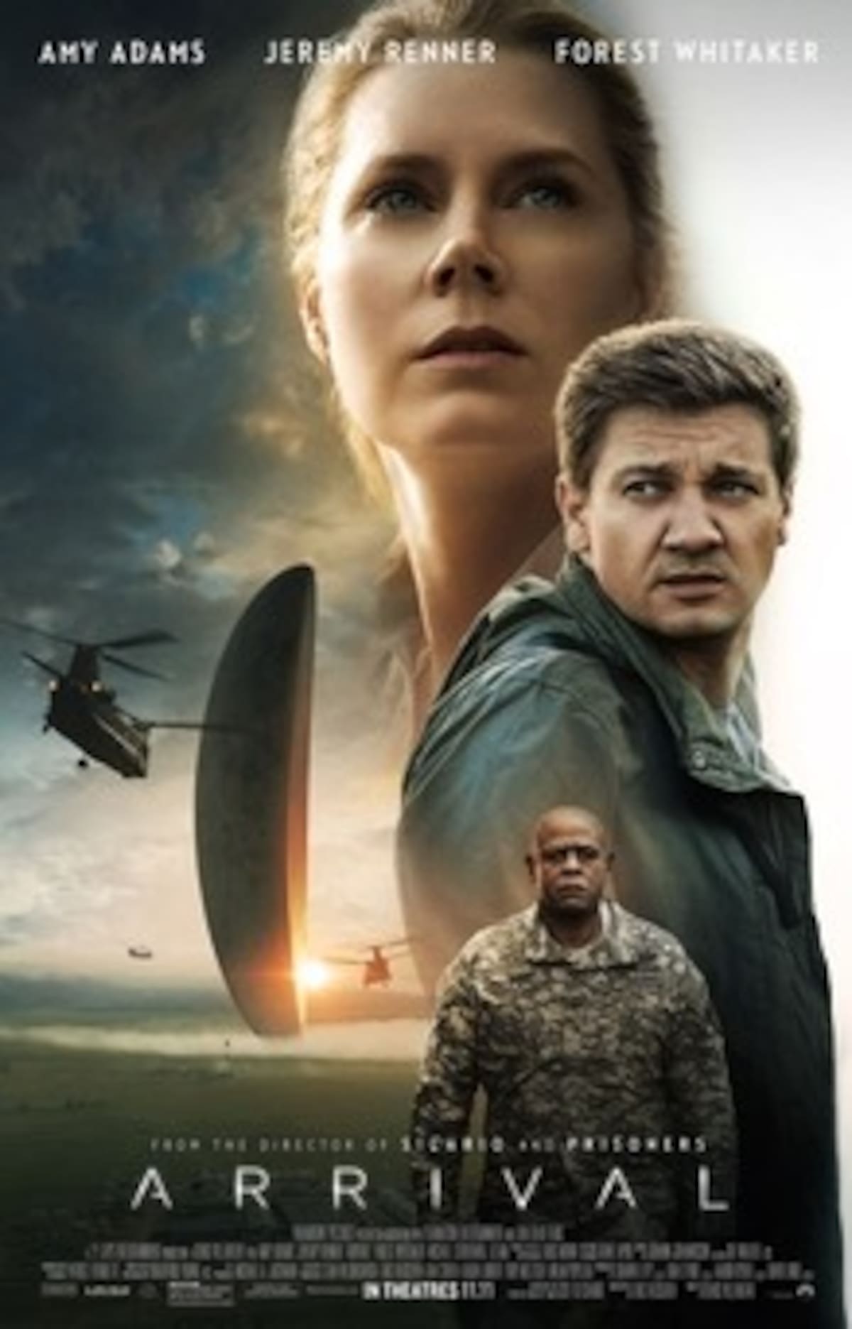 Poster "Arrival", de Denis Villeneuve.