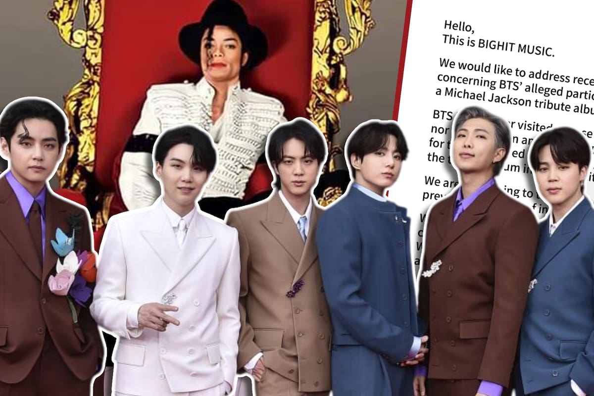 BTS desmiente grabación de canción inédita de Michael Jackson para álbum tributo