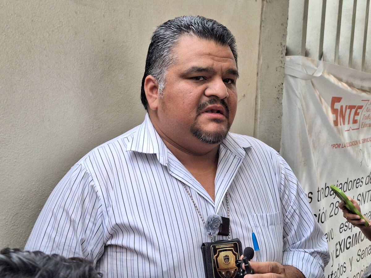 Luis Enrique Domínguez, director de la Comisión de Derechos Humanos en Cajeme.