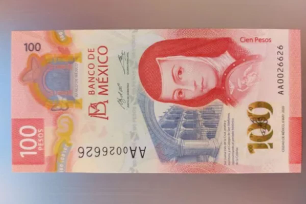 Nuevo billete de 100 pesos se vende hasta en 14 mil pesos en internet