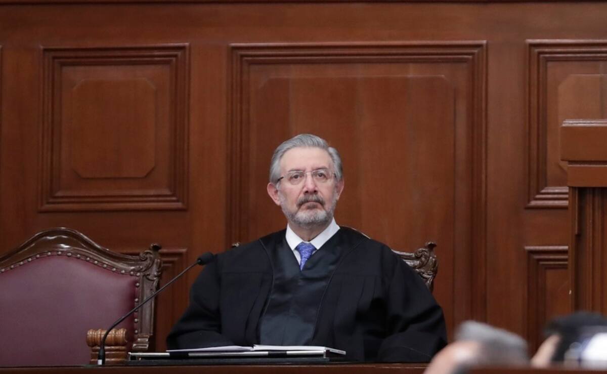 Fotografía de archivo del ministro Luis María Aguilar. | Crédito: El Universal