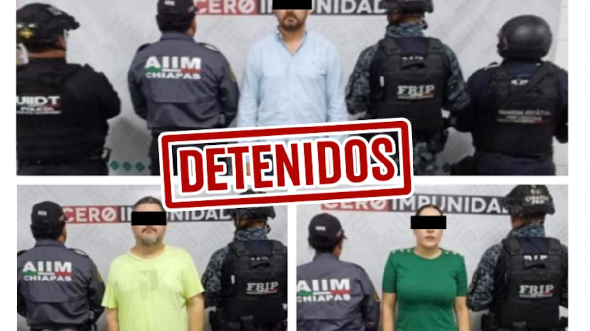 Tres presuntos defraudadores ya son vinculados a proceso en Chiapas: prisión preventiva por fraude millonario y asociación delictuosa desde 2018