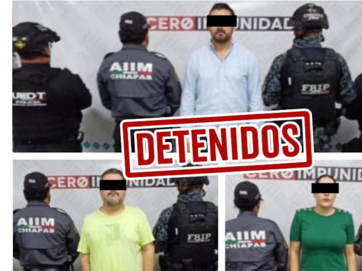 Tres presuntos defraudadores ya son vinculados a proceso en Chiapas: prisión preventiva por fraude millonario y asociación delictuosa desde 2018