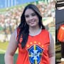 VIDEO: Futbolista noquea de un pelotazo a reportera y lo acusan de hacerlo a propósito