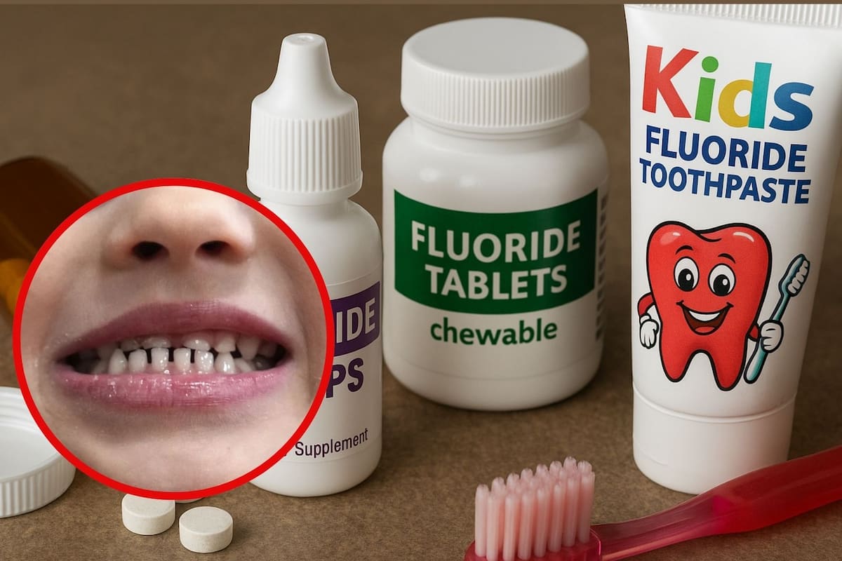 FDA busca retirar suplementos con flúor ingerible en niños: ¿Por qué eliminarían estos productos del mercado en EEUU?