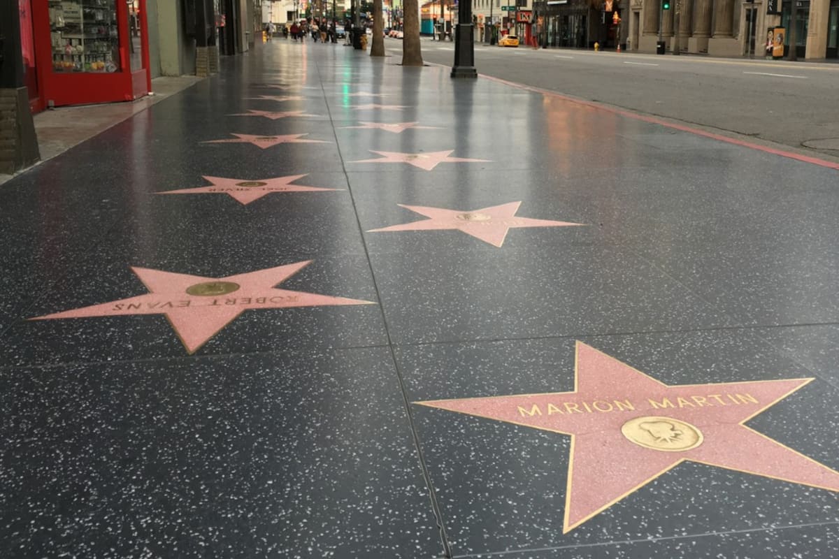 Paseo de la Fama; un camino lleno de estrellas