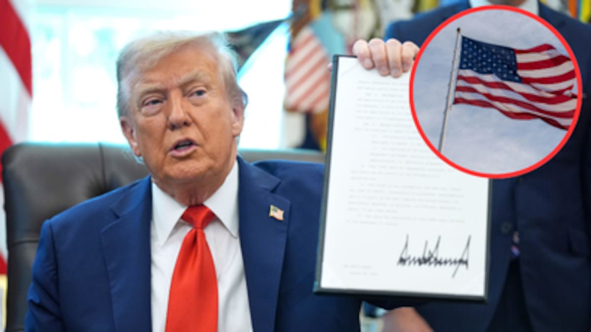 Trump advierte: quienes quemen banderas de EE.UU. serán “detenidos inmediatamente” y enfrentarán un año de cárcel amparado en una orden ejecutiva