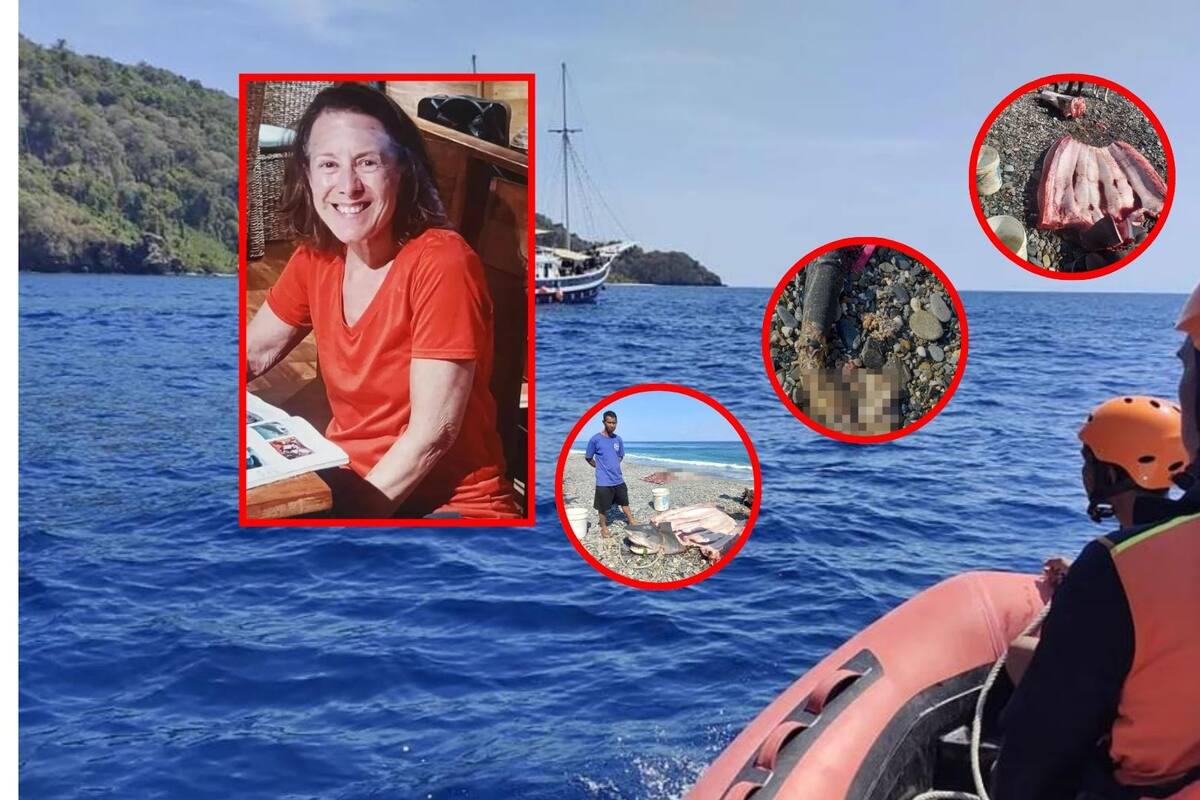 Cuerpo de turista desaparecida es hallada en el estómago de un tiburón