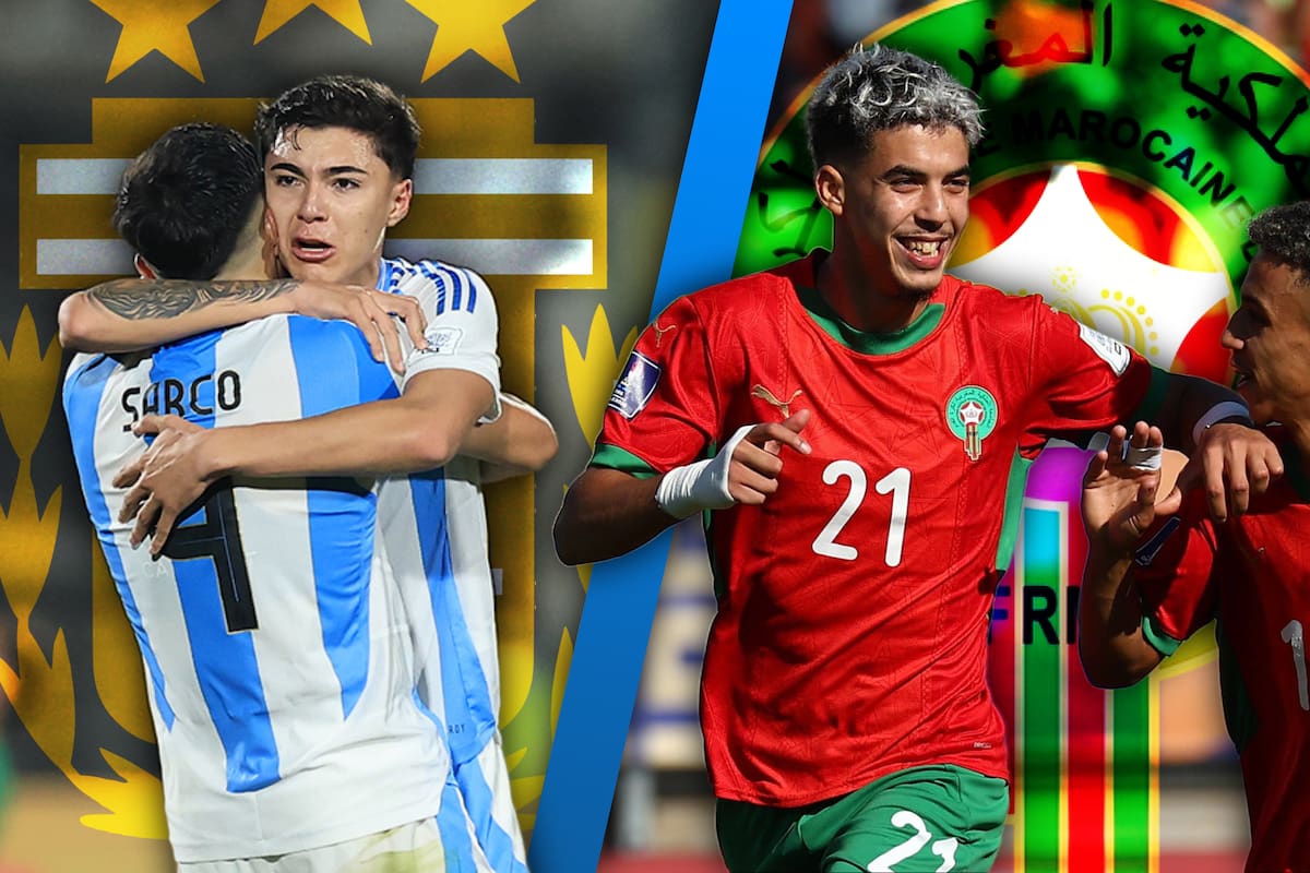 ¡Argentina vs Marruecos! Así se jugará la final del Mundial Sub-20