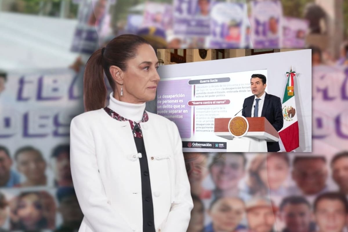 Claudia Sheinbaum reconoce que hay 132 mil desaparecidos en México y presenta informe nacional con reformas y nuevos protocolos de búsqueda obligatoria