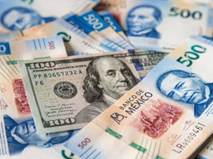 Leve incremento en precio del dólar; casas de cambio venden en 17.15