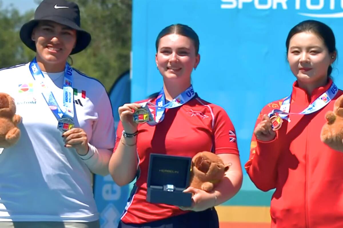 Alejandra Valencia se lleva la plata en la Copa del Mundo de Tiro Con Arco