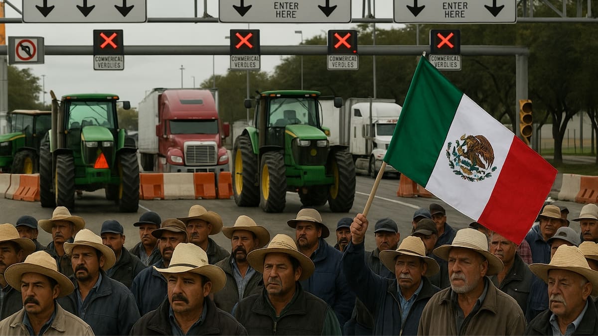 Segob afirma que no hay razón para bloquear puentes fronterizos por la Ley de Aguas y garantiza que no se retirarán concesiones en México