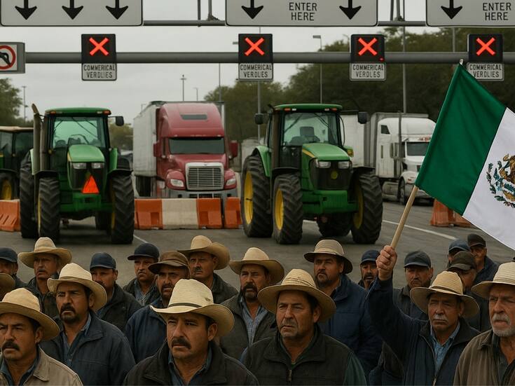 Segob afirma que no hay razón para bloquear puentes fronterizos por la Ley de Aguas y garantiza que no se retirarán concesiones en México