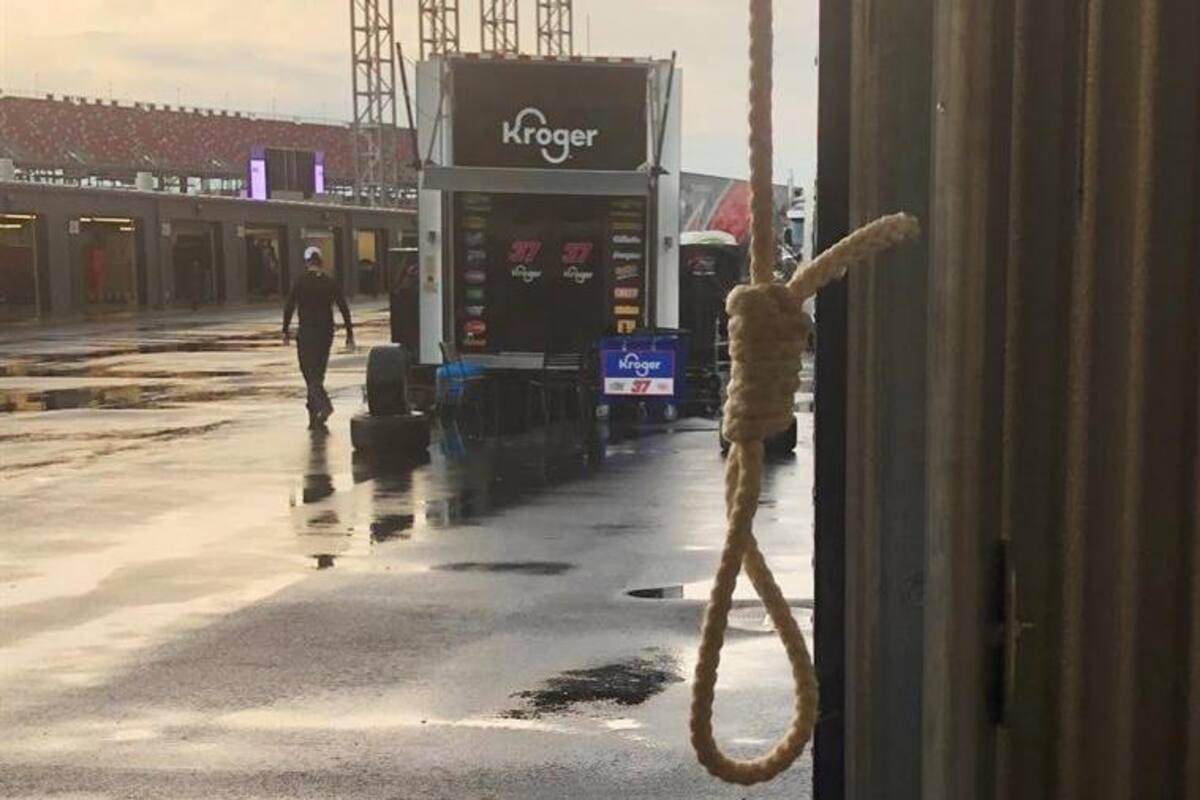 Dueño de pista criticado y atacado por mencionar soga encontrada en el garaje Wallace