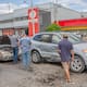 Carambola de cuatro vehículos en bulevar Héctor Terán
