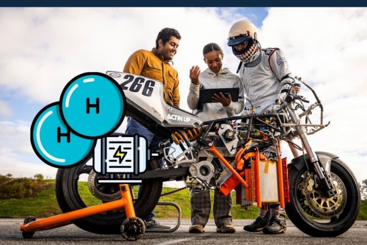 El futuro sobre dos ruedas podría ser de hidrógeno